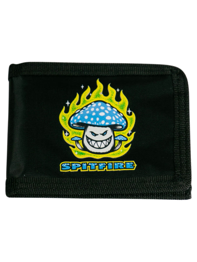 Spitfire Mushroom Bighead Wallet | BLACK/YELLOW