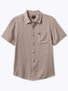 Brixton Charter Herringbone Buttondown Shirt Summer 2024