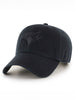 47 MLB Clean Up Black On Black Toronto Blue Jays Hat