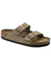 Birkenstock Arizona Soft Footbed Suede R Taupe Sandals Fall 2025