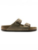 Birkenstock Arizona Soft Footbed Suede R Taupe Sandals Fall 2025