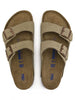 Birkenstock Arizona Soft Footbed Suede R Taupe Sandals Fall 2025