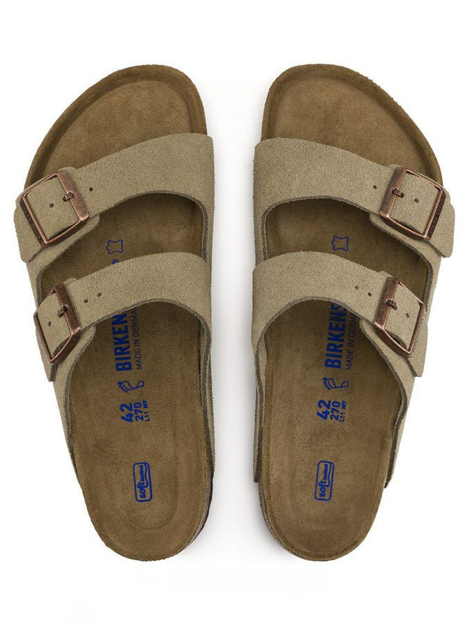 Birkenstock Arizona Soft Footbed Suede R Taupe Sandals Fall 2025 | TAUPE