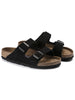 Birkenstock Arizona Soft Footbed Suede R Black Fall 2025