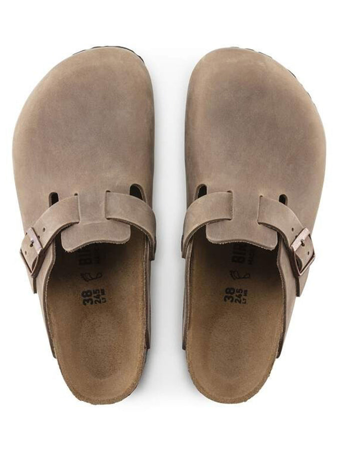 Birkenstock Boston Oiled Leather N Tobacco Shoes Spring 2026 | TOBACCO