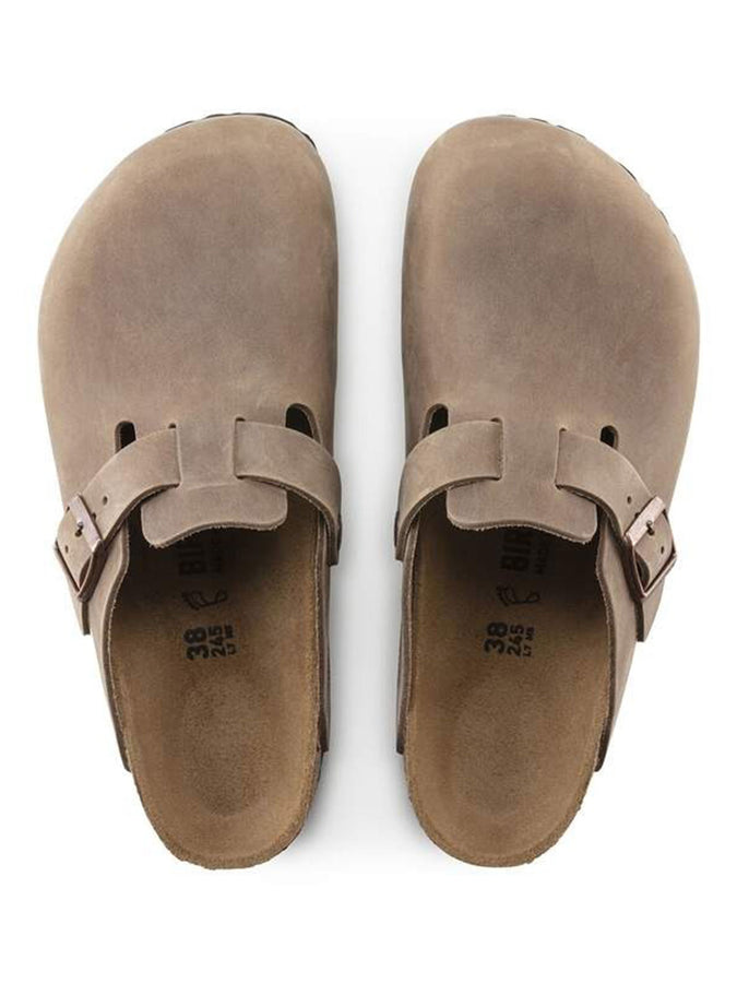 Birkenstock Boston Oiled Leather R Tabac Shoes Spring 2026 | TABACCO