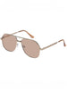 Aire Cosmos Bright Gold/Tan Sunglasses