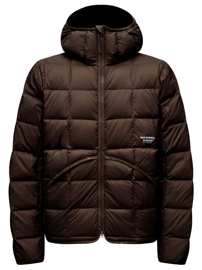 Pas Normal Studios Off-Race Down Liner Jacket Fall 2026 | DARK COFFEE
