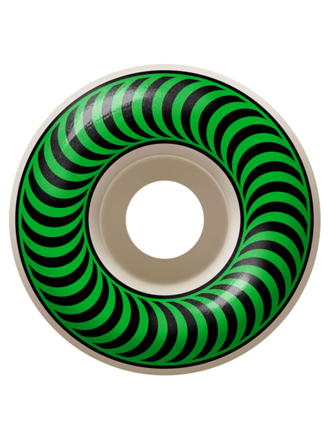 Spitfire Classic Skateboard Wheels | WHITE/GREEN