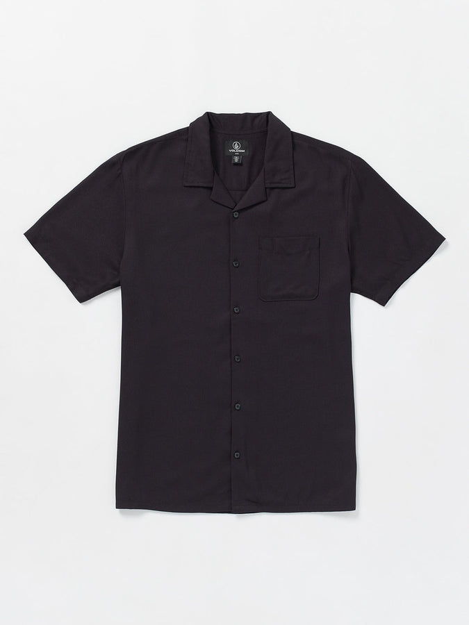Volcom Rakstone Short Sleeve Buttondown Shirt Summer 2024 | BLACK (BLK)