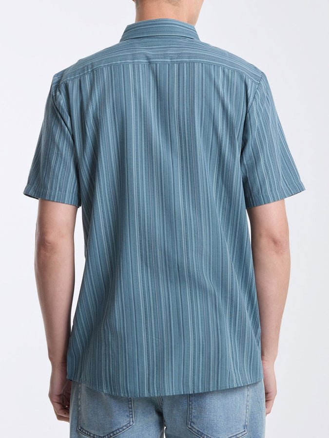Volcom Jahstripe Short Sleeve Buttondown Shirt Spring 2026 | 2TONEOLV (TW0)