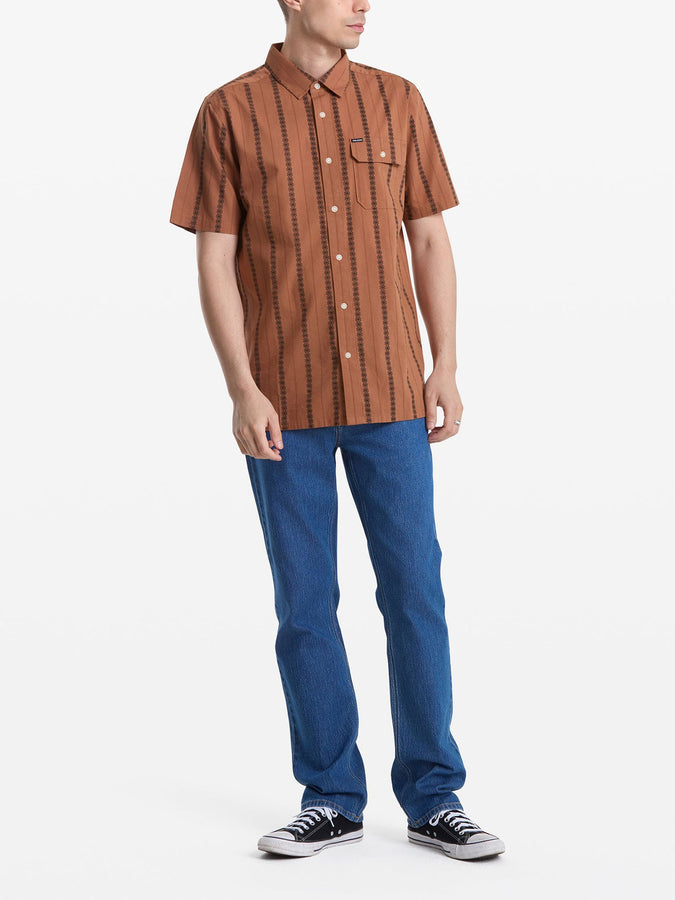Volcom Withworth Short Sleeve Buttondown Shirt Spring 2026 | RAWHIDE (RD0)
