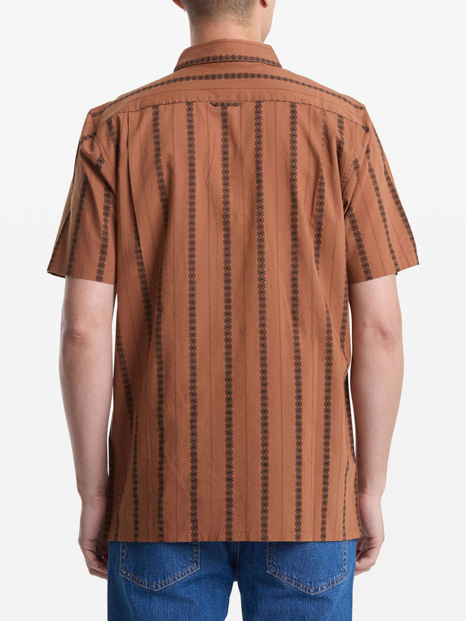Volcom Withworth Short Sleeve Buttondown Shirt Spring 2026 | RAWHIDE (RD0)