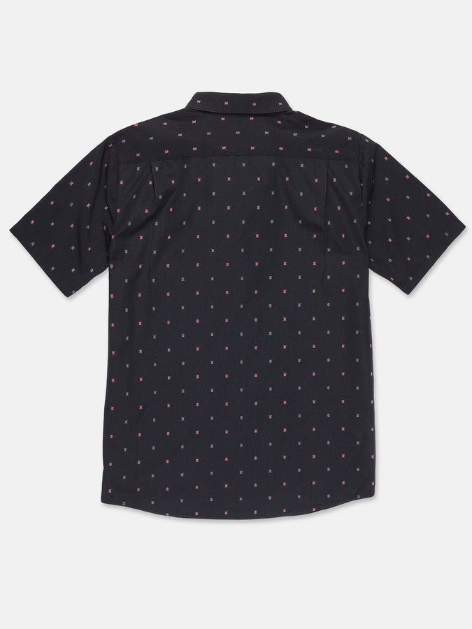 Volcom Bankstone II Short Sleeve Buttondown Shirt Fall 2026 | BLACK (BLK)