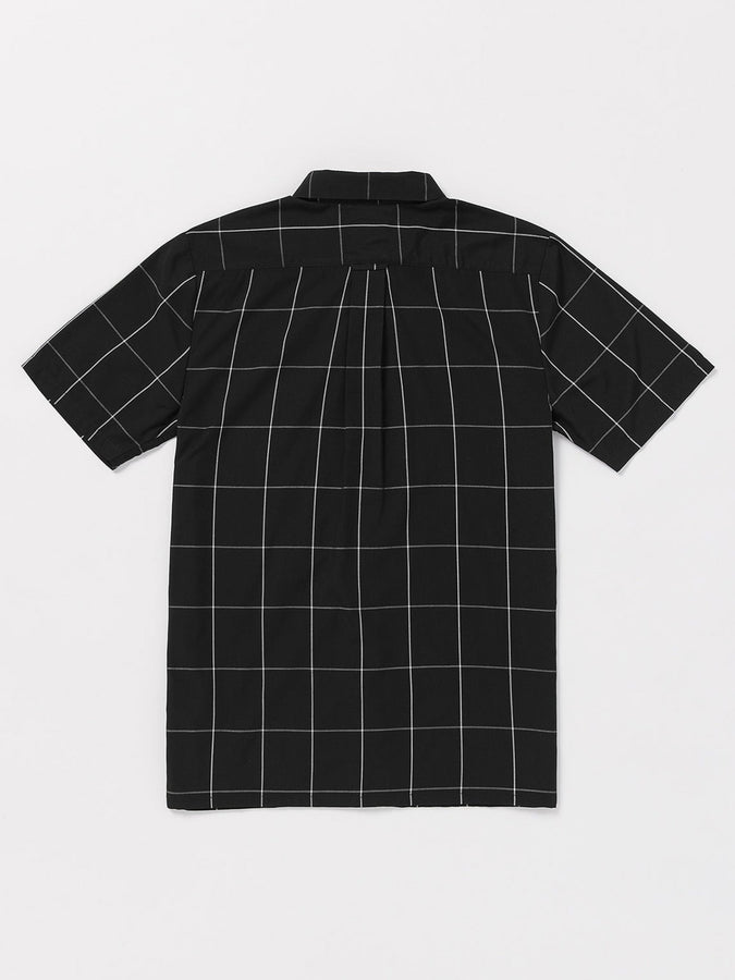 Volcom Schroff Plaid Buttondown Shirt Summer 2024 | BLACK (BLK)
