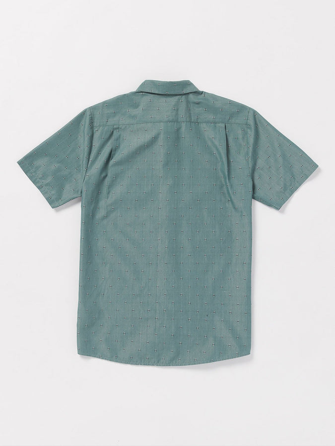 Volcom Stonemarcos Short Sleeve Buttondown Shirt Summer 2024 | SERVICE BLUE (SVB)