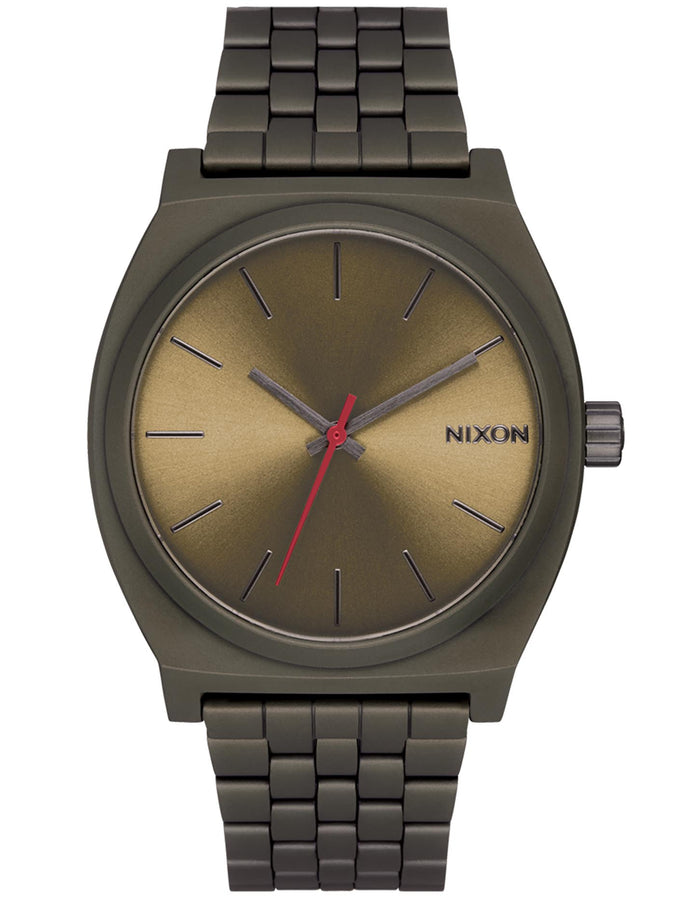 Nixon Time Teller Dark Olive/Dark Olive Watch 2024 | DK OLIVE/DK OLIVE (5251)