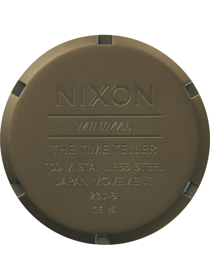 Nixon Time Teller Dark Olive/Dark Olive Watch 2024 | DK OLIVE/DK OLIVE (5251)