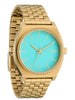Nixon Time Teller Chateau 90 Gold/Turquoise/Gold Watch