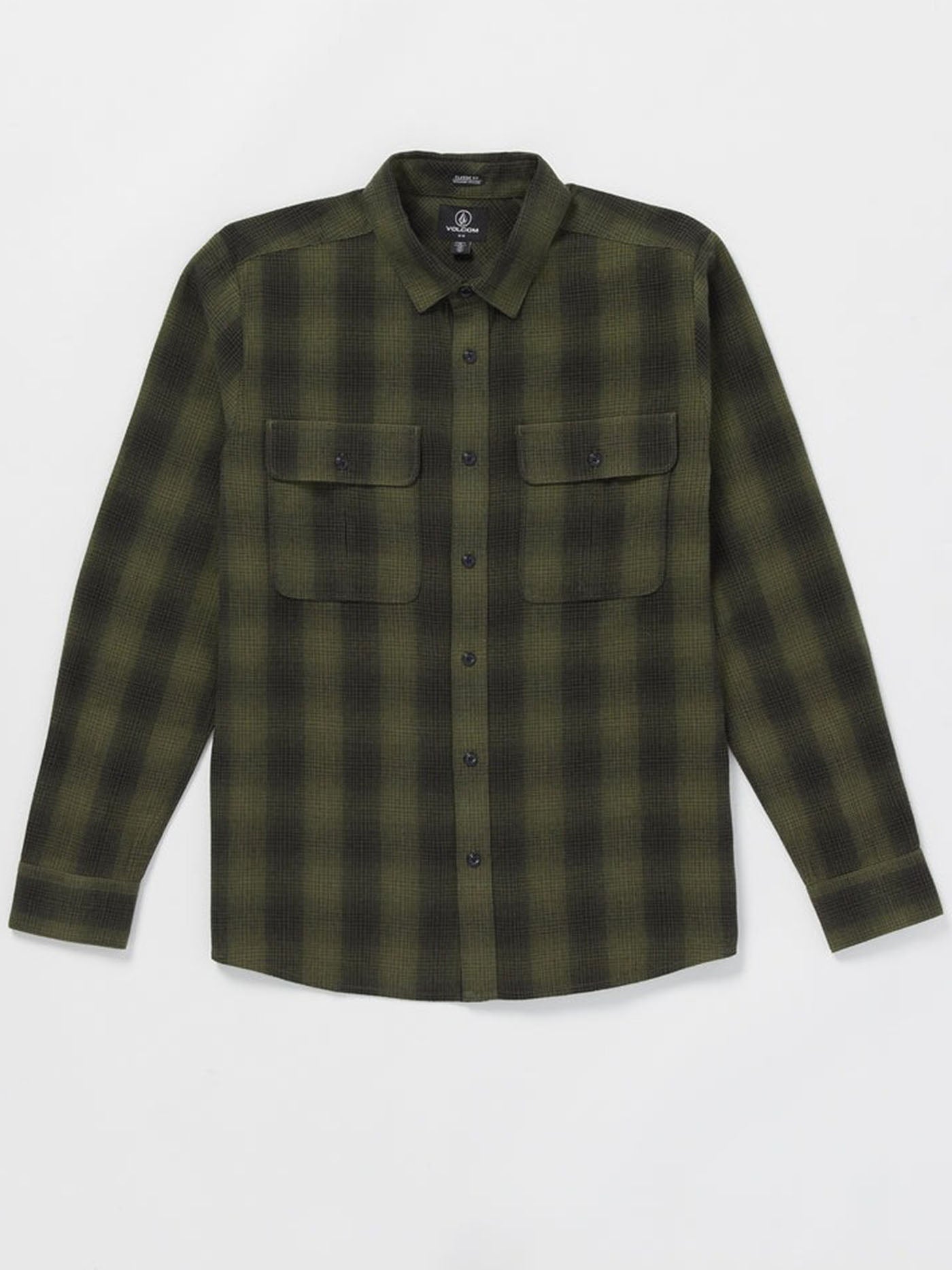 Volcom Shadowstone Flannel Buttondown Shirt fall 2024