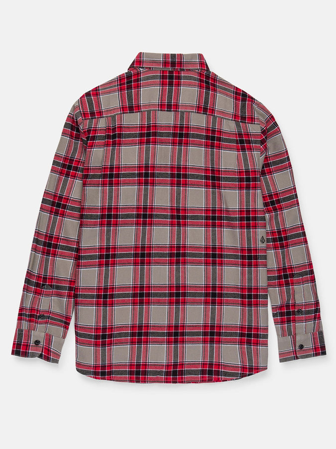 Volcom Caden Plaid Long Sleeve Buttondown Shirt Fall 2026 | MOONBEAM (MBM)