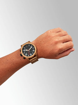 Nixon The 51-30 Chrono V1 Bronze/Black Watch | EMPIRE