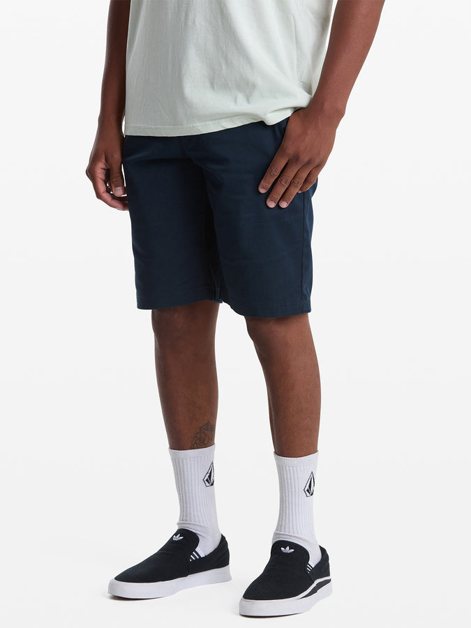 Volcom Frickin Modern Stretch Shorts Spring 2026 | DARK NAVY (DNV)