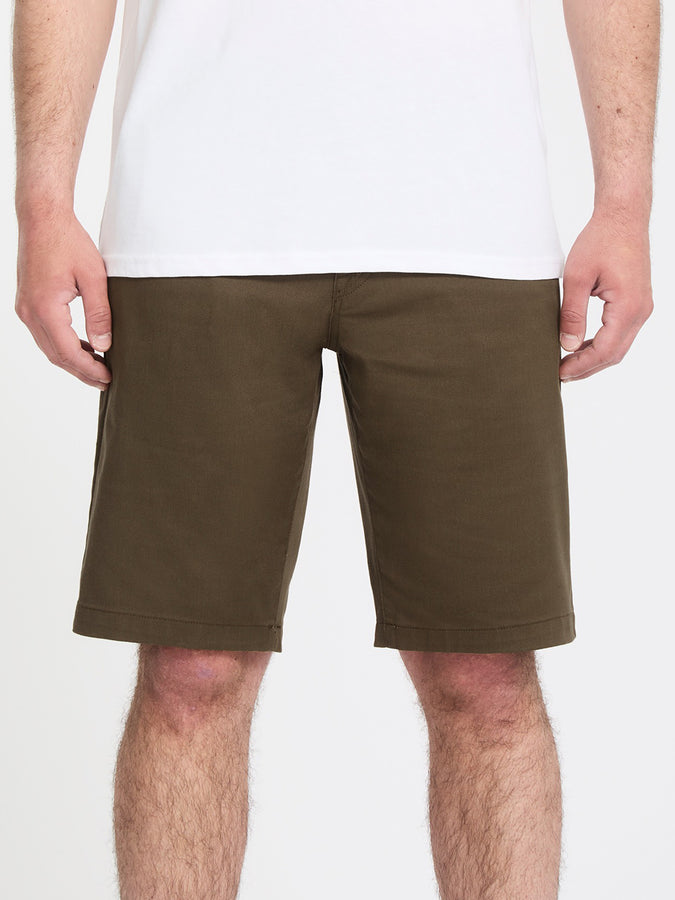 Volcom Frickin Modern Stretch Shorts Spring 2026 | SAGE LEAF (S9L)
