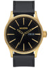 Nixon Sentry Leather Gold/Black Watch 2025