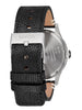 Nixon Sentry Leather Red Oaks Silver/Rosewood/Black Watch
