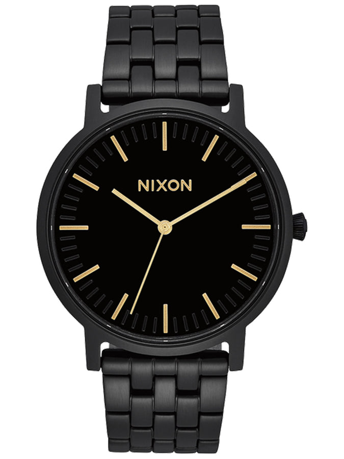 Nixon Porter All Black/Gold Watch 2025 | ALL BLACK/GOLD (1031)