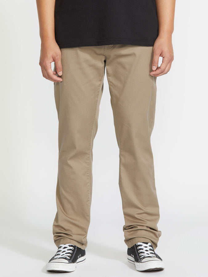 Volcom Frickin Modern Stret Pants Fall 2025 | KHAKI (KHA)