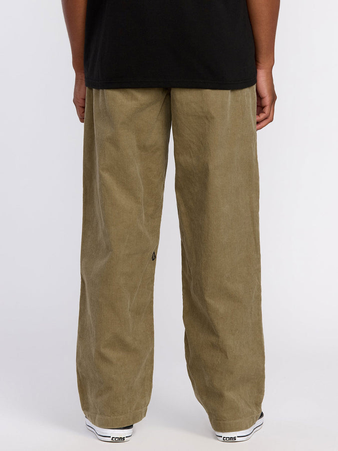 Volcom Frickin Loose Tapered Cord Pants Fall 2025 | KHAKI (KHA)