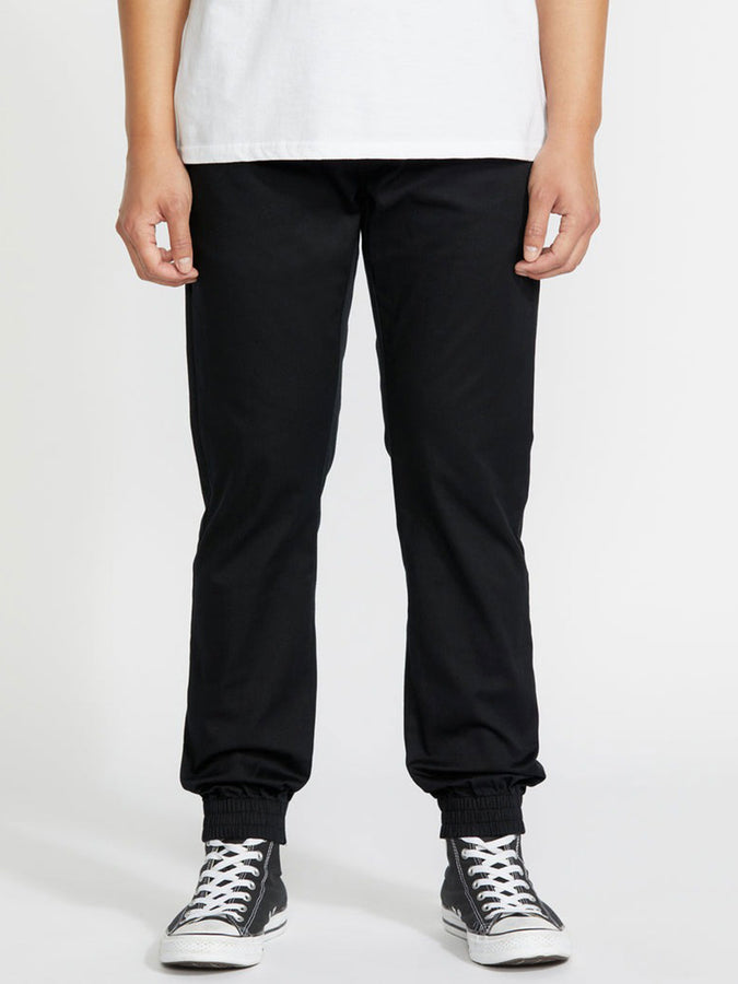 Volcom Frickin Slim Jogger Pants Fall 2025 | BLACK (BLK)