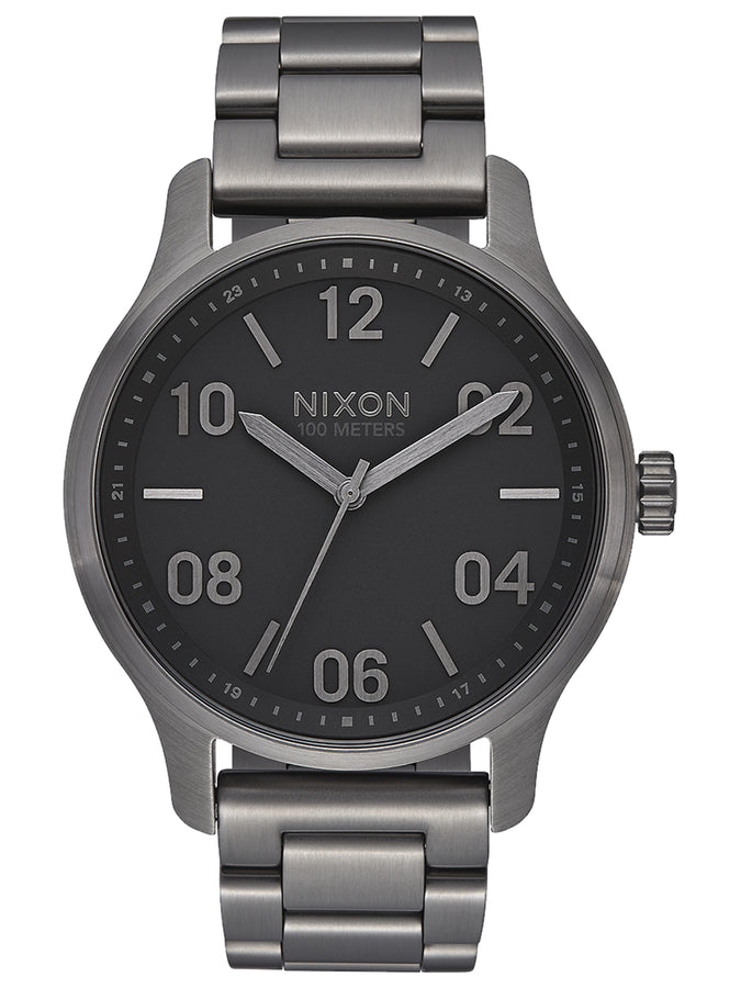 Nixon Patrol Gunmetal/Black Watch 2024 | GUNMETAL/BLACK (1531)