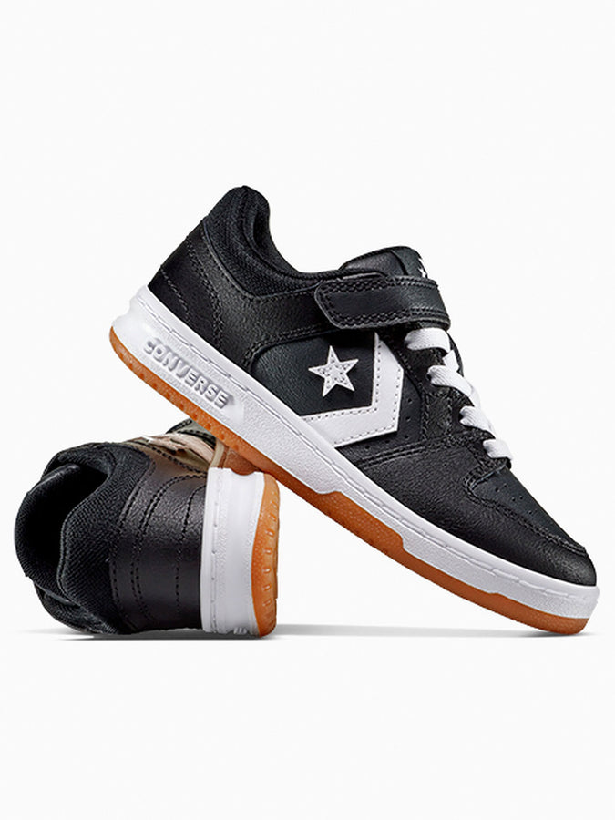 Converse CL-98 Leather Black/White/Black Shoes Fall 2025 | BLACK/WHITE/BLACK
