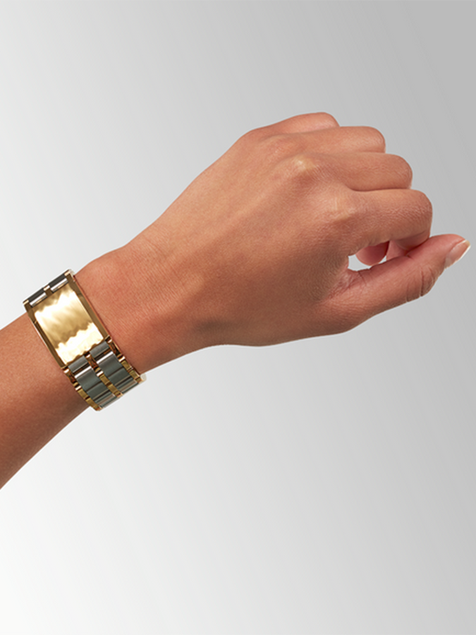 Nixon Confidante Silver/Gold Watch 2025 | SILVER/GOLD (1921)