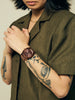 Nixon Time Teller Solar Chocolate/Cappuccino Watch