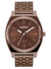 Nixon Time Teller Solar Chocolate/Cappuccino Watch