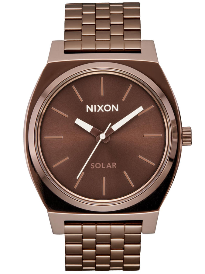 Nixon Time Teller Solar Chocolate/Cappuccino Watch 2024 | CHOCOLT/CAPPUCCINO (5243)
