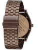 Nixon Time Teller Solar Chocolate/Cappuccino Watch