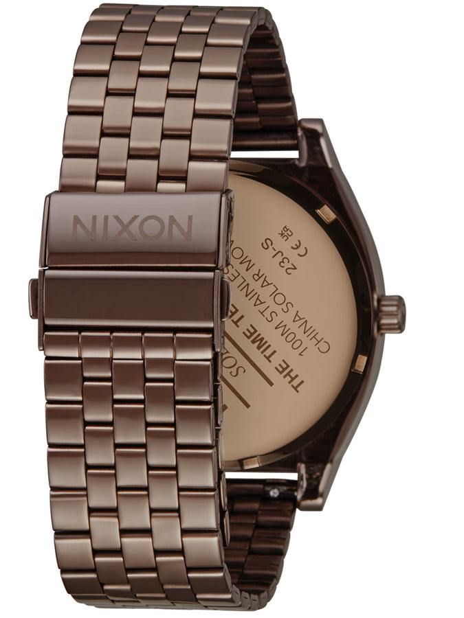 Nixon Time Teller Solar Chocolate/Cappuccino Watch | CHOCOLATE/CAPPUCCINO (5243)