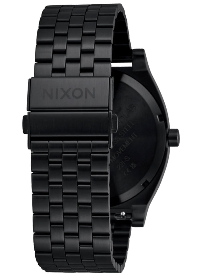 Nixon Time Teller Solar All Black/White Watch 2025 | ALL BLACK/WHITE (756)