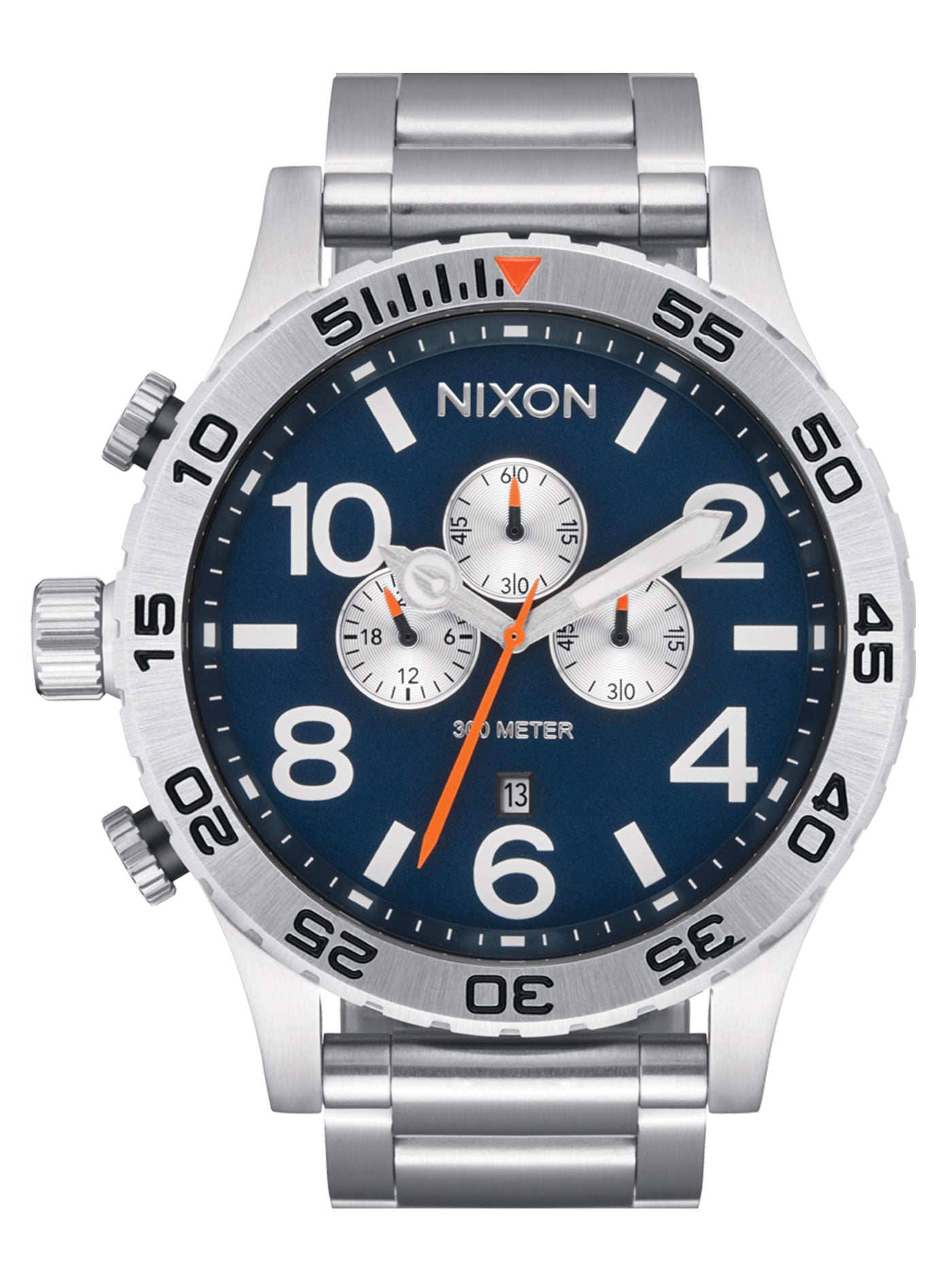 Nixon 51-30 Chrono Silver/Midnight Watch