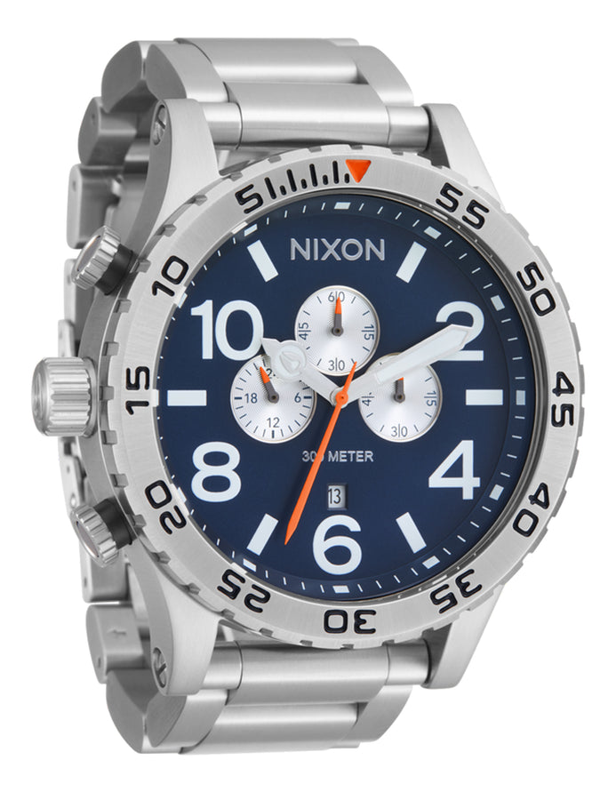Nixon 51-30 Chrono Silver/Midnight Watch | SILVER/MIDNIGHT (5210)