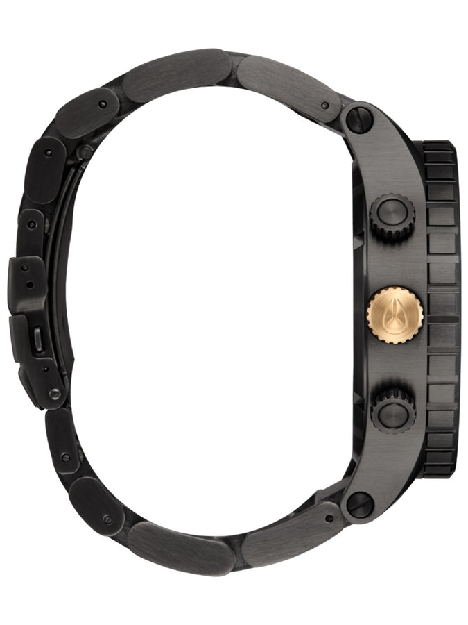 Nixon 51-30 Chrono Gunmetal/Blackberry/Gold Watch 2024 | GNMTL/BLKBERRY/GLD (5270)