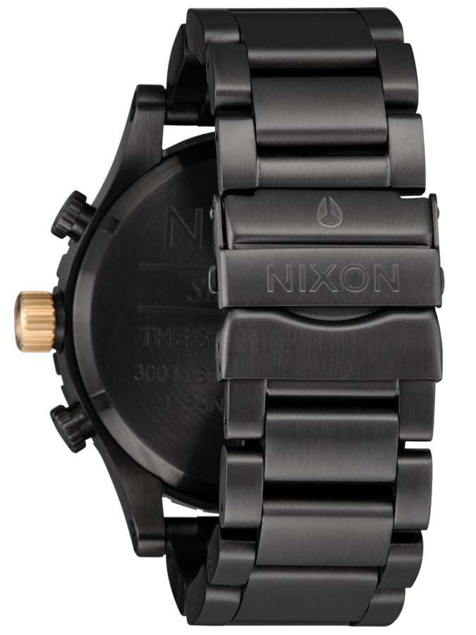 Nixon 51-30 Chrono Gunmetal/Blackberry/Gold Watch 2024 | GNMTL/BLKBERRY/GLD (5270)