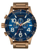 Nixon 51-30 Chrono Desert Gold/Arles Blue Watch