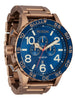 Nixon 51-30 Chrono Desert Gold/Arles Blue Watch