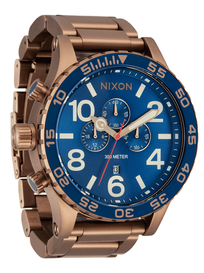 Nixon 51-30 Chrono Desert Gold/Arles Blue Watch | DESERT GOLD/ARLES BLUE (5301)